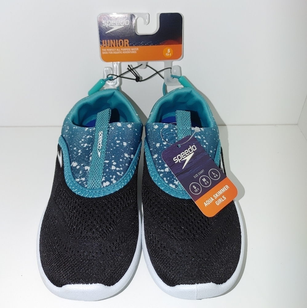 NWT Speedo Aquatic Shoes Junior Size Small 13/1